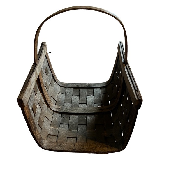 Vintage Wooden Magazine Holder‎ - Picture 2 of 5